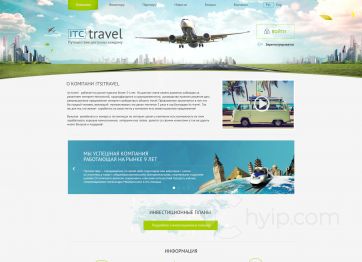 Picture of the Itc-travel project HYIP template