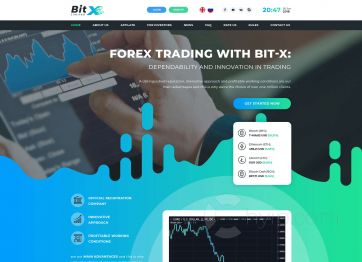 Picture of the BITx project HYIP template