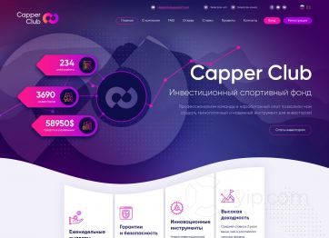 Picture of the Capper project HYIP template