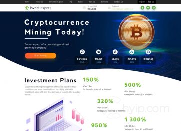 Picture of the Investexpert project HYIP template